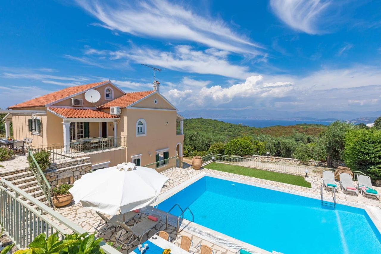 Villa Ftelias By Villa Plus Agios Stefanos  Exteriér fotografie